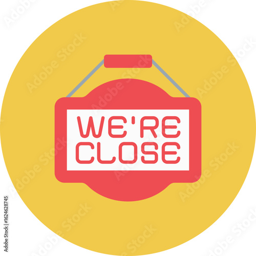 Closed sign Icon