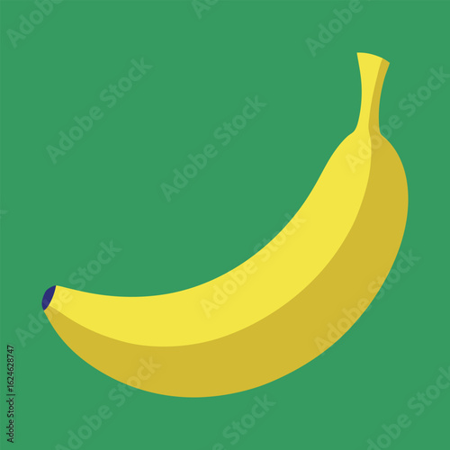 Banana Fruit Fresh Vector Illustration Icon