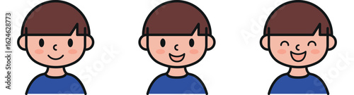Get a lively collection of boy facial expressions vector illustration, perfect for adding personality to your designs. Ideal for websites, apps, and creative projects!