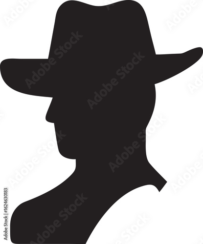Elegant Silhouette of a Woman in Sunset