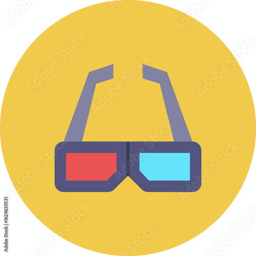 3d glasses Icon