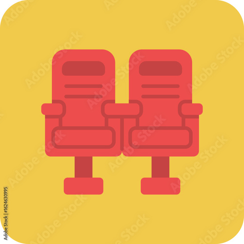 Cinema seats Icon