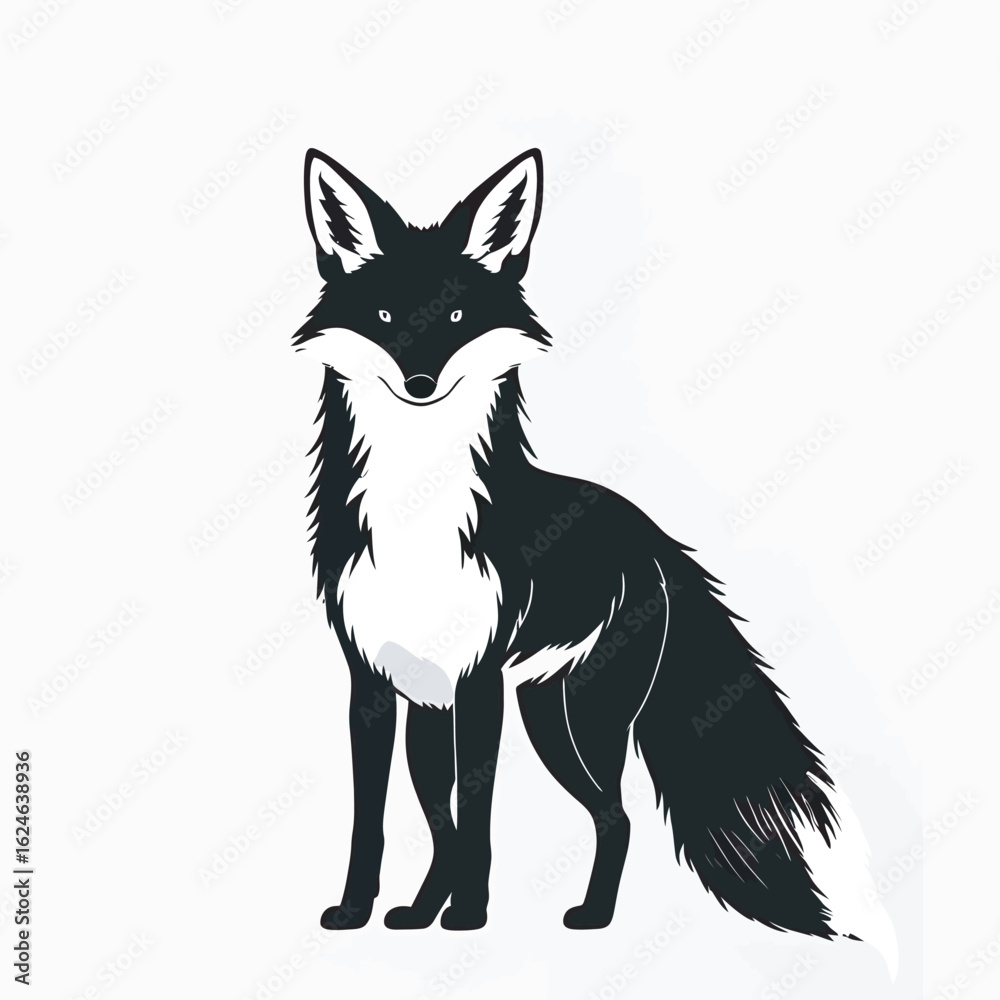 Fototapeta premium vector illustration of a cat