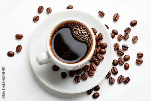 Freshly Brewed Morning Coffee-A Perfect Start