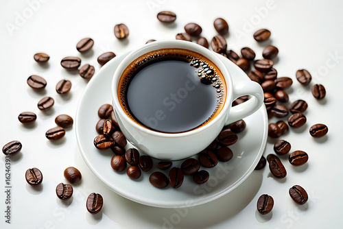 Freshly Brewed Morning Coffee-A Perfect Start