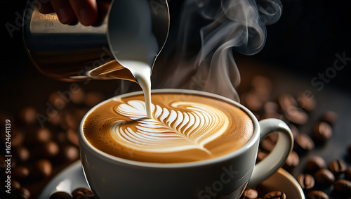 Freshly Brewed Morning Coffee-A Perfect Start