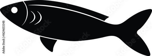 fish knife on white background.eps