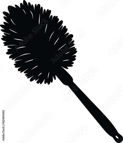 neck duster on white background.eps