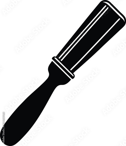 shaving strop on white background.eps