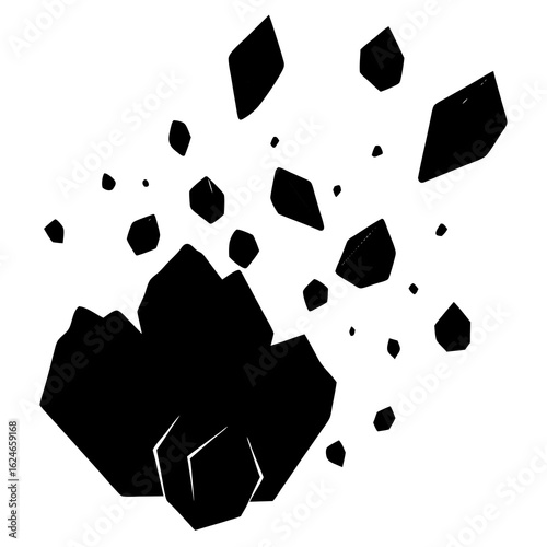 black and white dices