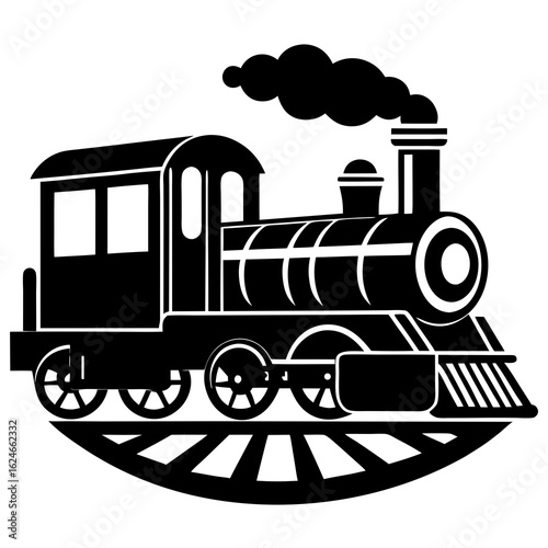 old steam train