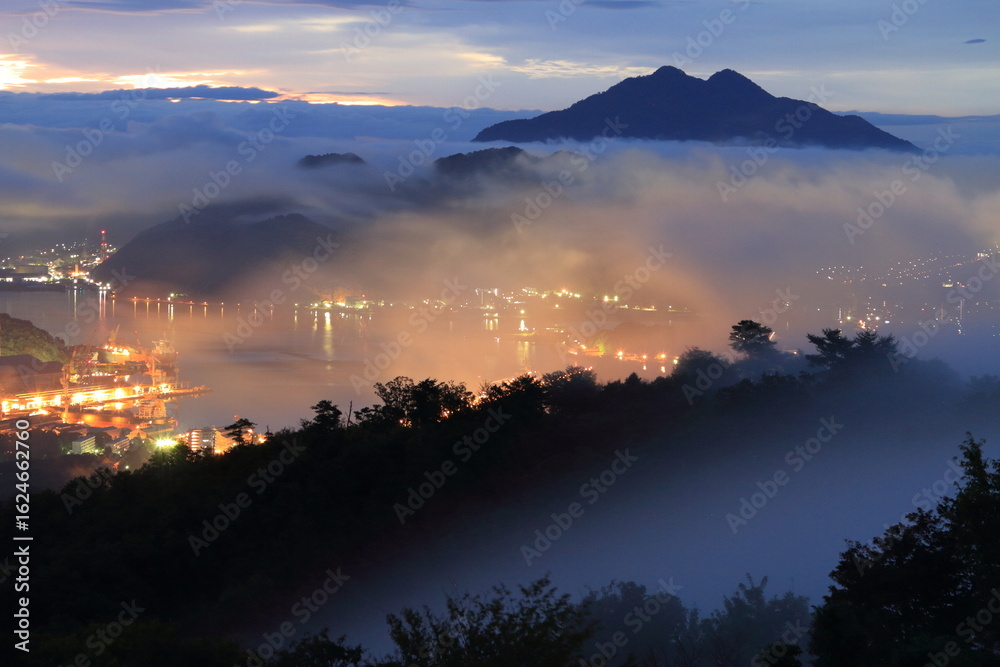 Obraz premium 五老ヶ岳公園から見た雲海