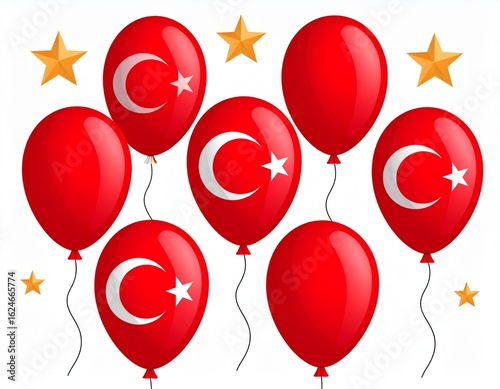 Turkish Flag Balloons: Celebrate Turkish Culture & Heritage