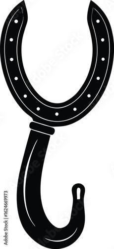 hoof pick on white background.eps