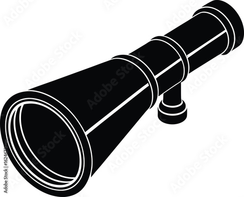 monocular on white background.eps
