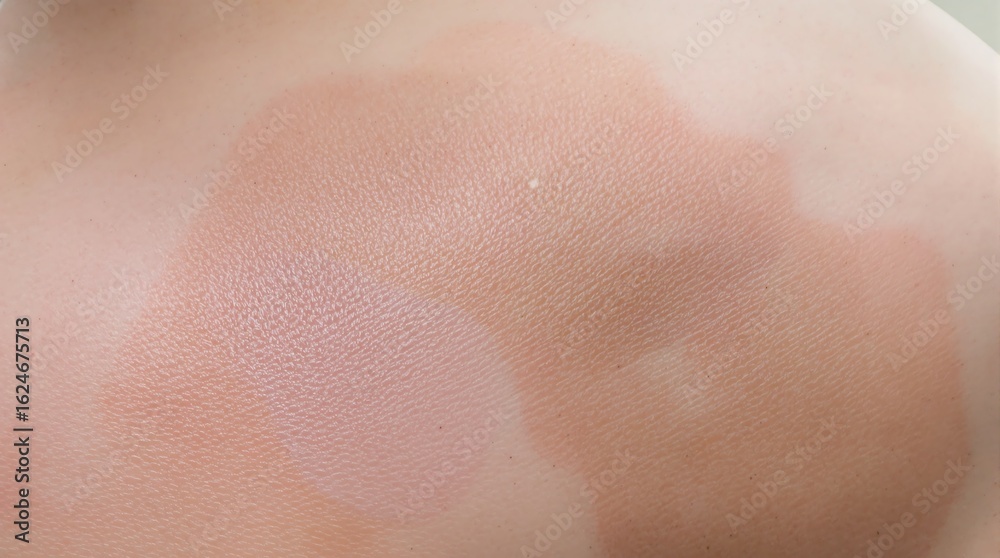 Fototapeta premium Close-up of Hypopigmented Tinea Versicolor