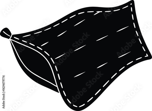 tack cloth on white background.eps