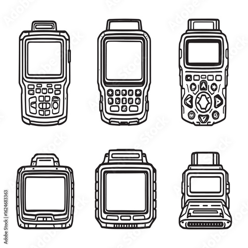 obd2 scanner diagnostic tool vehicle engine check vector.eps
