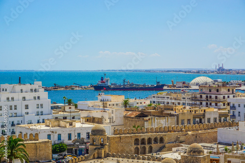 Quadro su tela The Medina of Sousse: A UNESCO World Heritage Site Preserving Tunisia’s Ancient