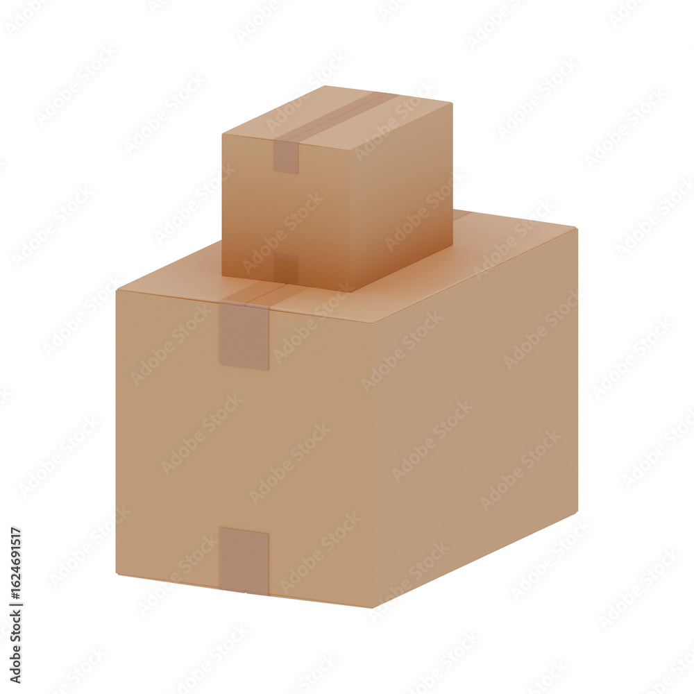 Obraz premium ダンボール、箱、荷物