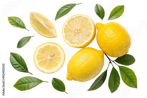 Wallpaper Mural png lemon with leaves Torontodigital.ca