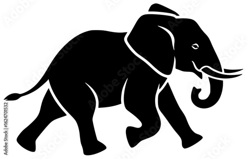 Elephant walking alone and playing with friends running in the wild drinking from a river eating leaves from a tree sleeping in a shady spot roaming in the savannah interacting with a bird taking 