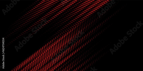 Red halftone dots blue color pattern gradient grunge texture background. Dot pop art comic sport style vector illustration.