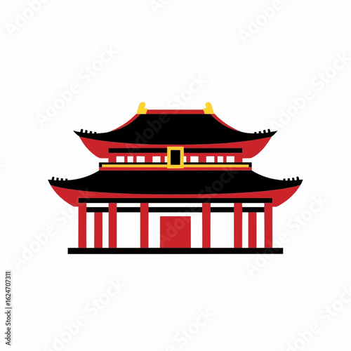 chinese temple building