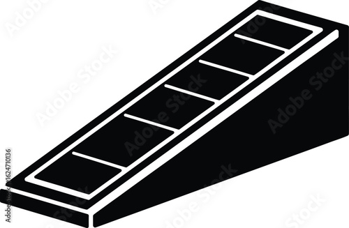 ramp vector icon.