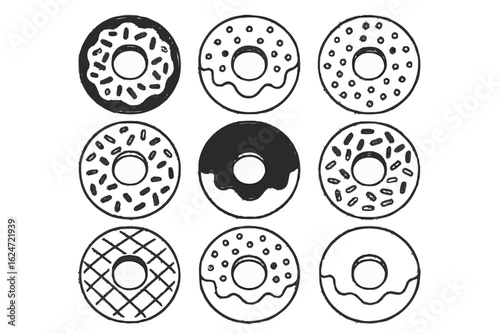 Food Around The World Icons