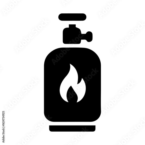 Small Gas Icon for camping stove