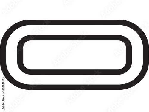 Simple Minus Symbol in Minimal Line Design