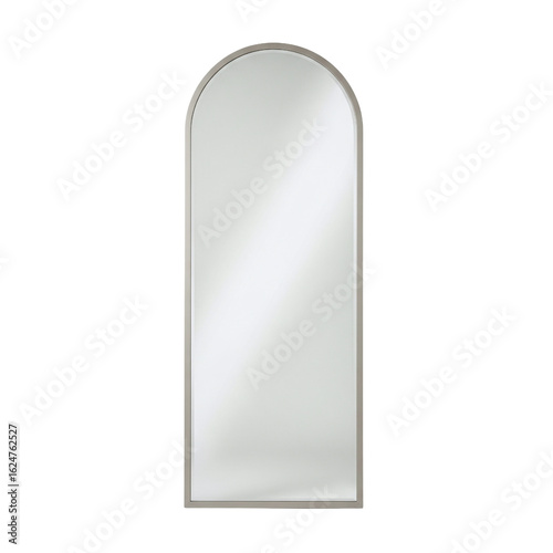 Quadro em tela Modern full-length arched mirror isolated