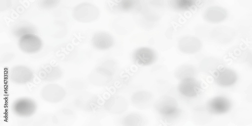 Close up white sponge and cotton swabs texture pattern seamless surface design winter snow background