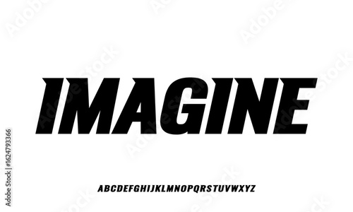 ELEGANT FONT, Sport Modern Italic Alphabet Font. Typography urban style fonts for technology, digital, movie logo design. vector illustration