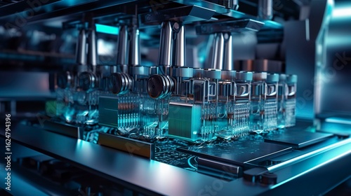 A photo of a printing machine parts