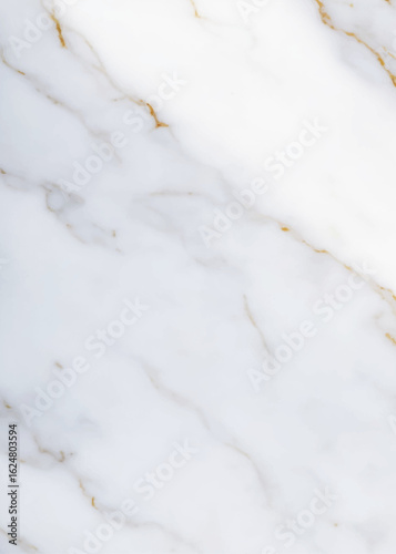 Luxurious white Carrara statuaries marble texture background. Calacatta glossy marble with golden streaks. Luxury White Gold Marble texture background vector. Luxurious floor marbling texture design.