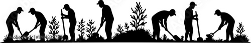 Dog Silhouettes Collection vector bundle