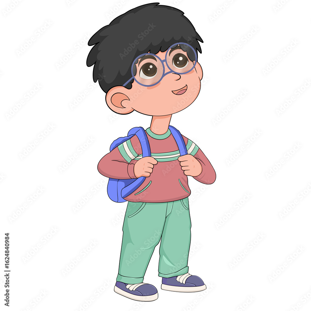 Obraz premium Children Character Kids Illustration Cute Cartoon