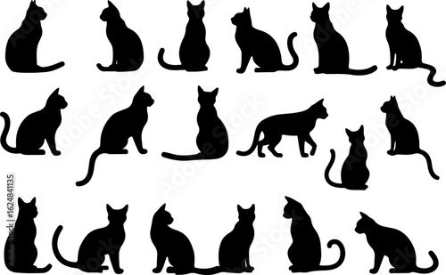 Dog Vector Silhouettes Collection bundle