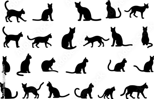 Dog Vector Silhouettes Collection bundle