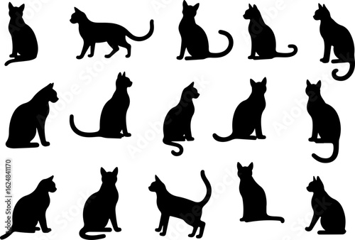 Dog Vector Silhouettes Collection bundle