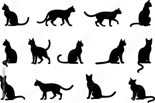 Dog Vector Silhouettes Collection bundle