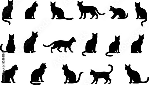 Dog Vector Silhouettes Collection bundle