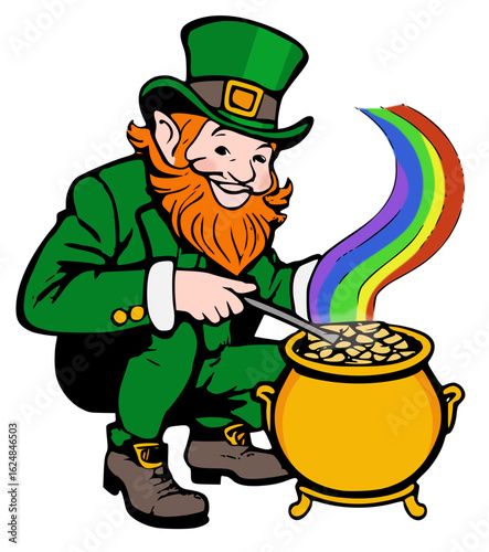 st patricks day leprechaun