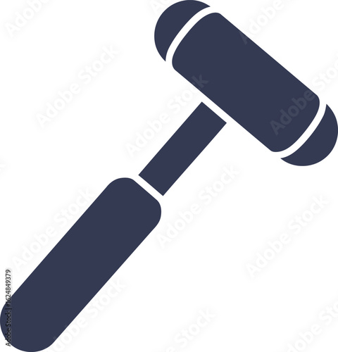 Reflex Hammer Icon: Medical Diagnostic Tool