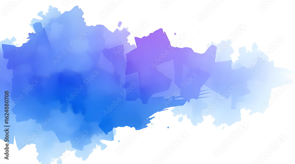 Obraz premium abstract watercolor, vibrant, ethereal, fluid shapes, gradient, pastel, dreamlike, soft focus