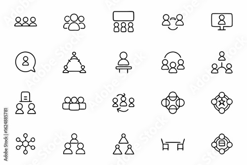 A dynamic bundle illustrating group training sessions, teamwork, and communication refreshers. Ideal for workshops, team-building activities, and corporate seminars