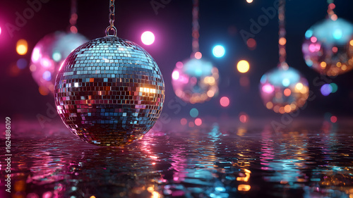 A Colorful Nightclub Scene