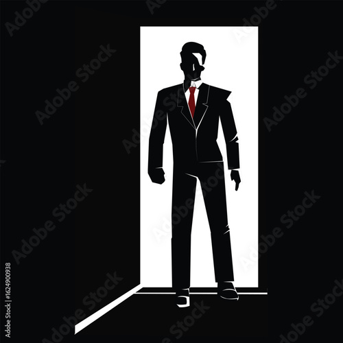 man shadow